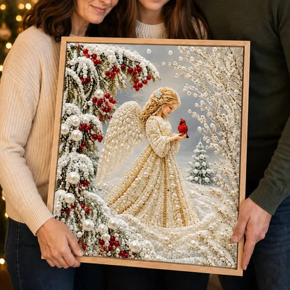 🎅🎄 Premium 3D Pearl Christmas Reindeer Diamond Painting Art Kit