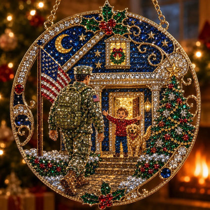 🔥Limited time 70% OFF - 🎅✨ Christmas Diamond Art Ornament Kit – Sparkling DIY Window Ornament
