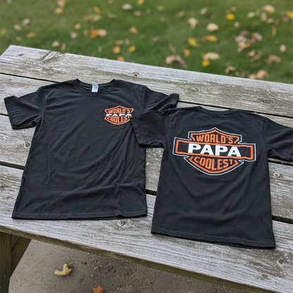 World's Coolest Papa WJ2702001CL Unisex T-shirt