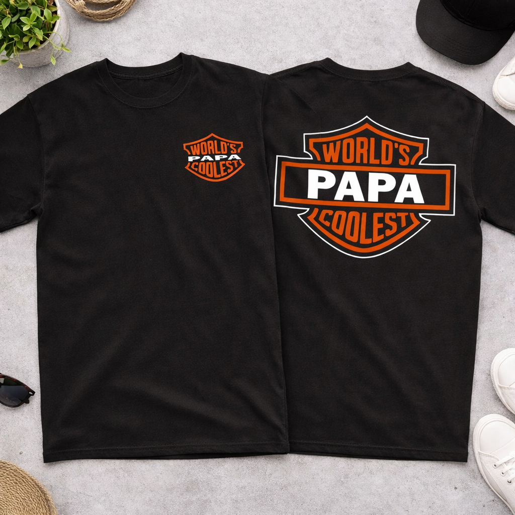 World's Coolest Papa WJ2702001CL Unisex T-shirt