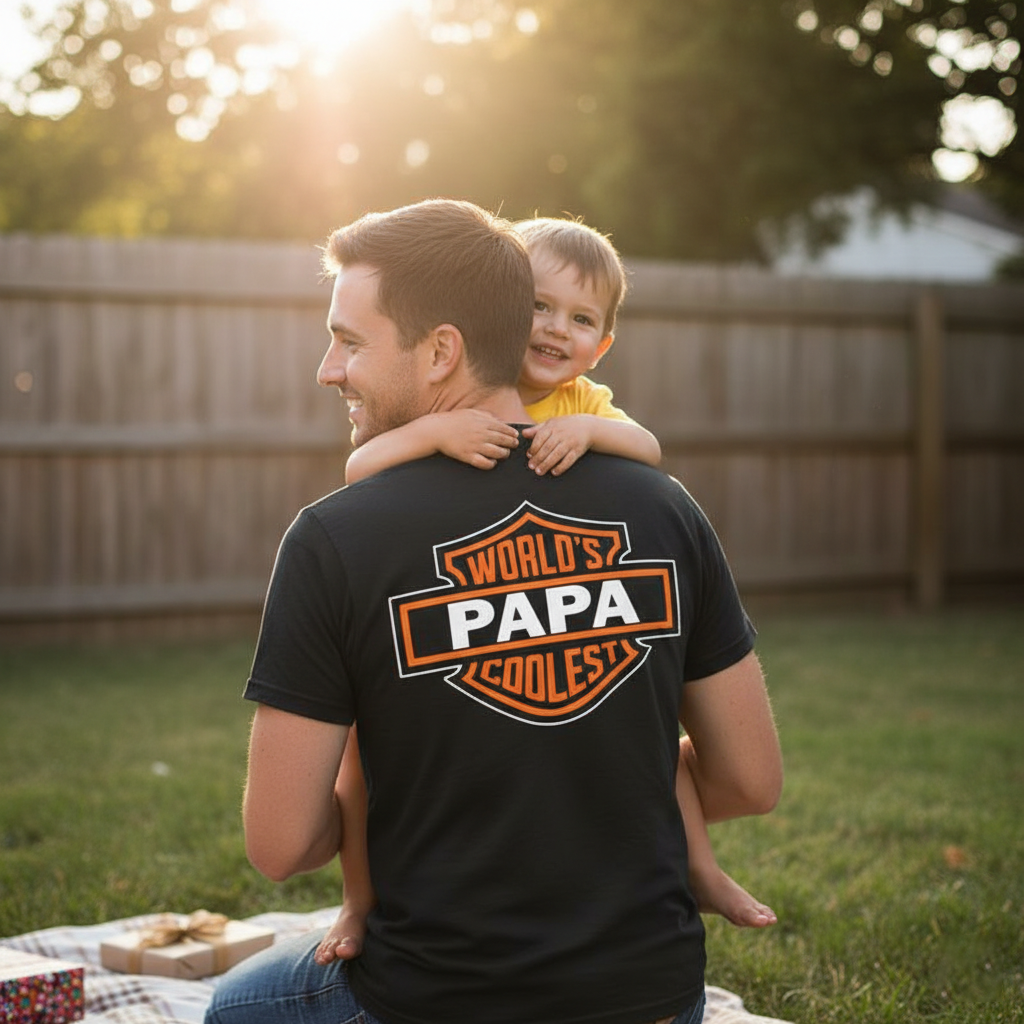 World's Coolest Papa WJ2702001CL Unisex T-shirt