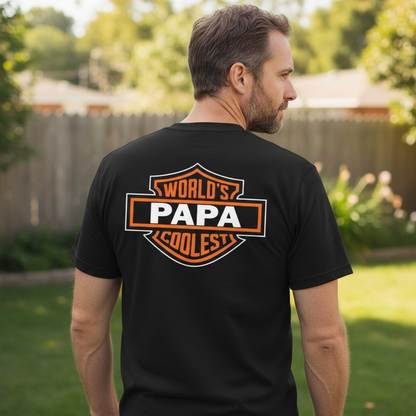 World's Coolest Papa WJ2702001CL Unisex T-shirt