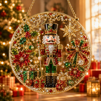 🔥Limited time 70% OFF - 🎅✨Christmas Suncatcher Diamond Art Hanging Ornament Kit – Sparkling DIY Window Ornament