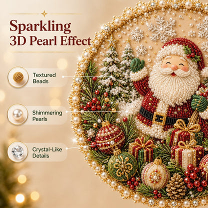 ✨Four Seasons Pearl Wreath DIY Kit - Sparkling Seasonal Decor 💎