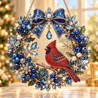 🔥Limited time 70% OFF🔥 Bird Pearl Art Diamond Painting Wreath Kit