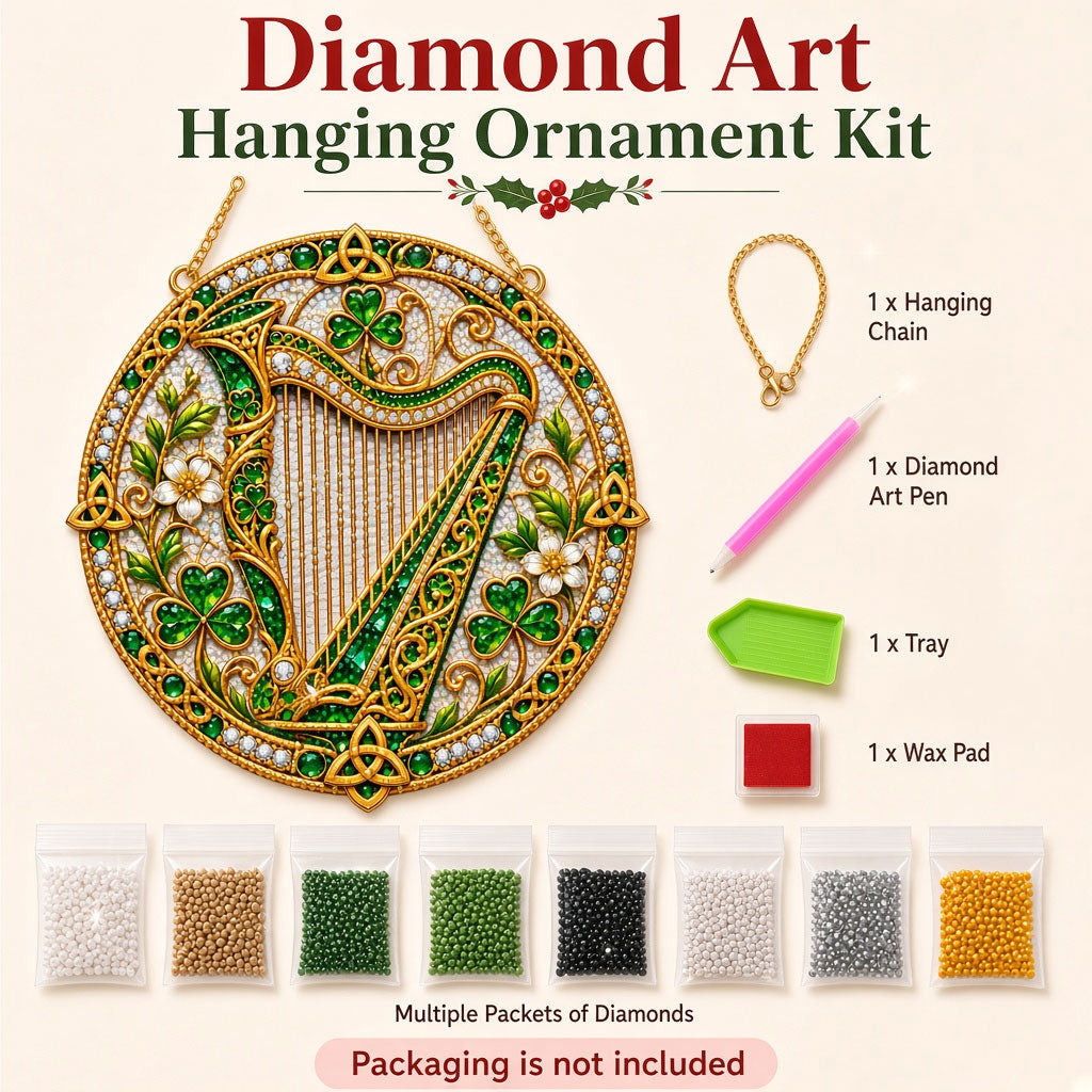 Irish Blessings Diamond Art Hanging Ornament Kit